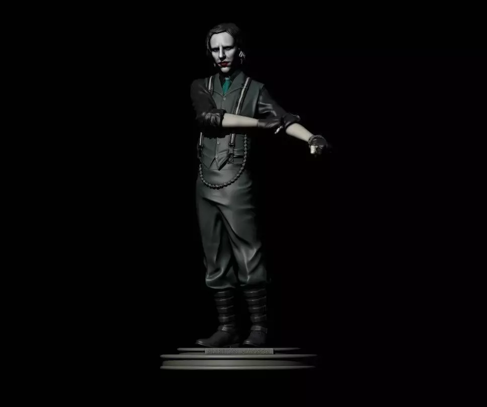 marilyn manson 3D printing 3D print model_0