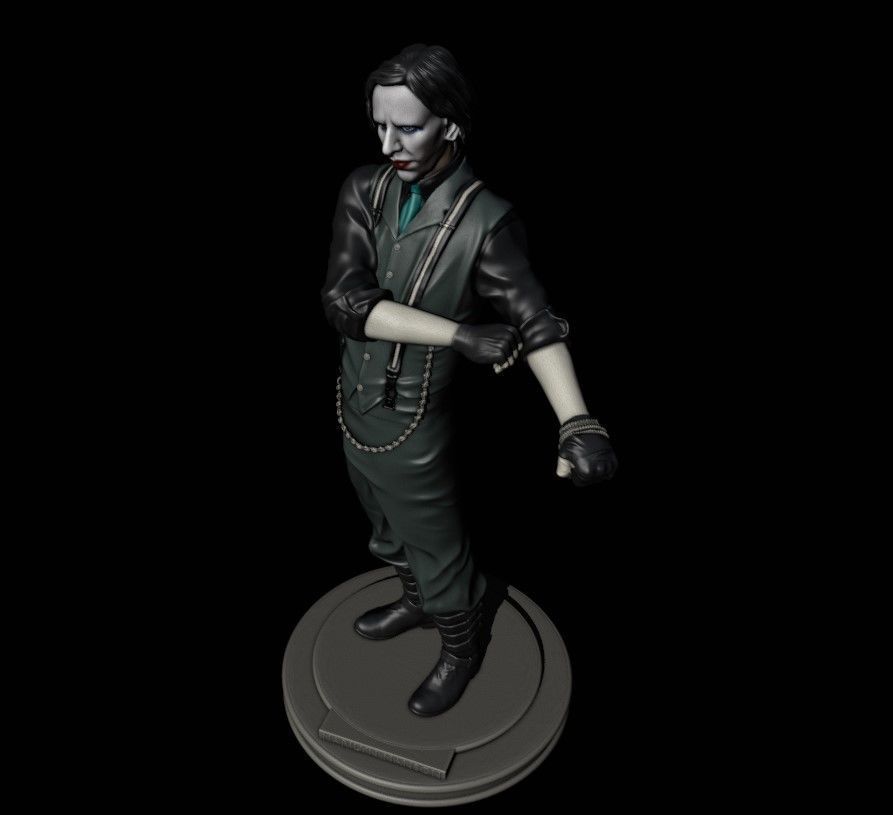 marilyn manson 3D printing 3D print model_15