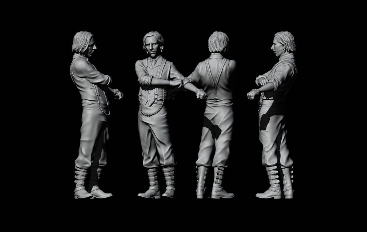 marilyn manson 3D printing 3D print model_4