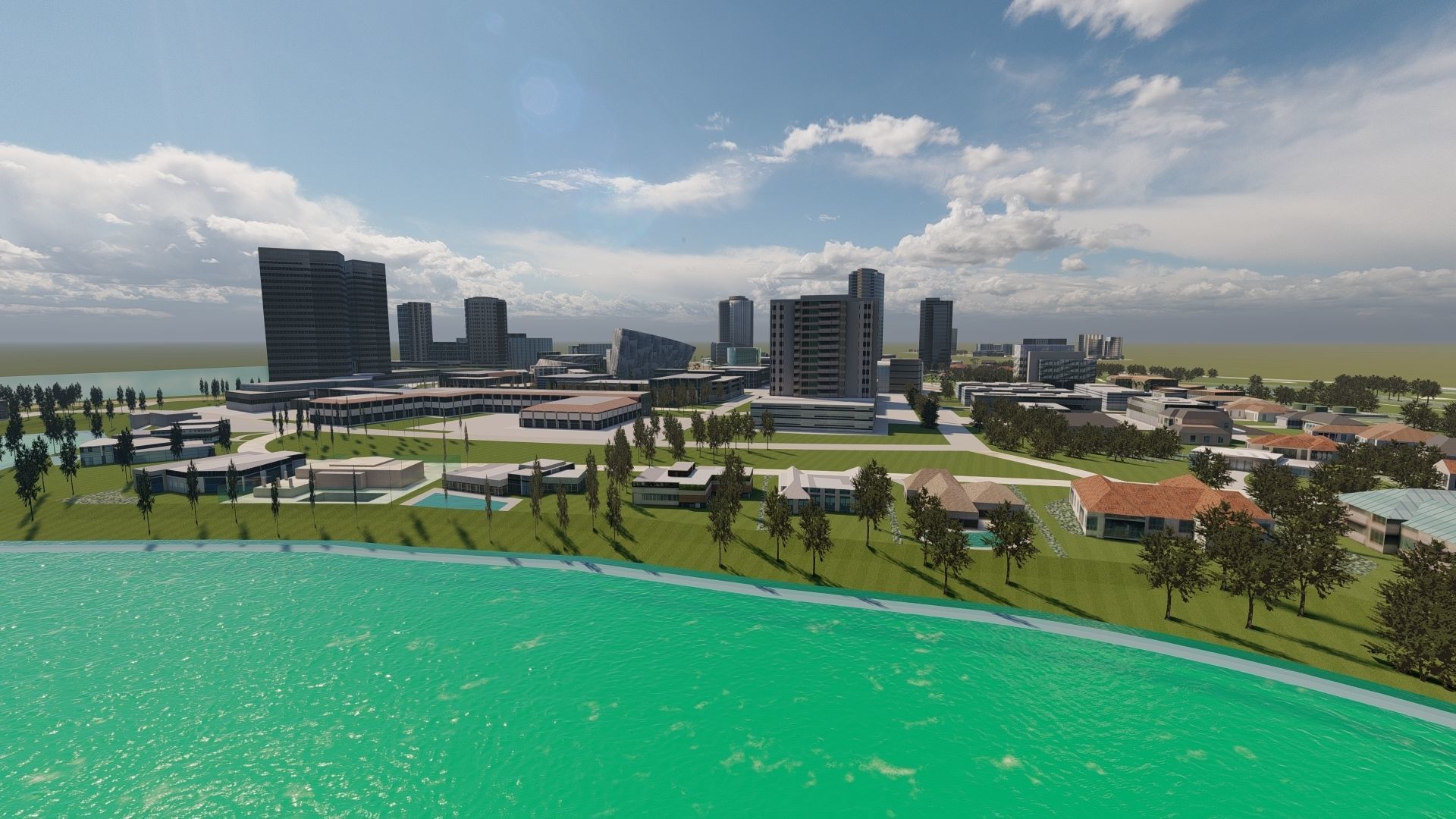 3D model City 3D model design VR / AR / low-poly | CGTrader