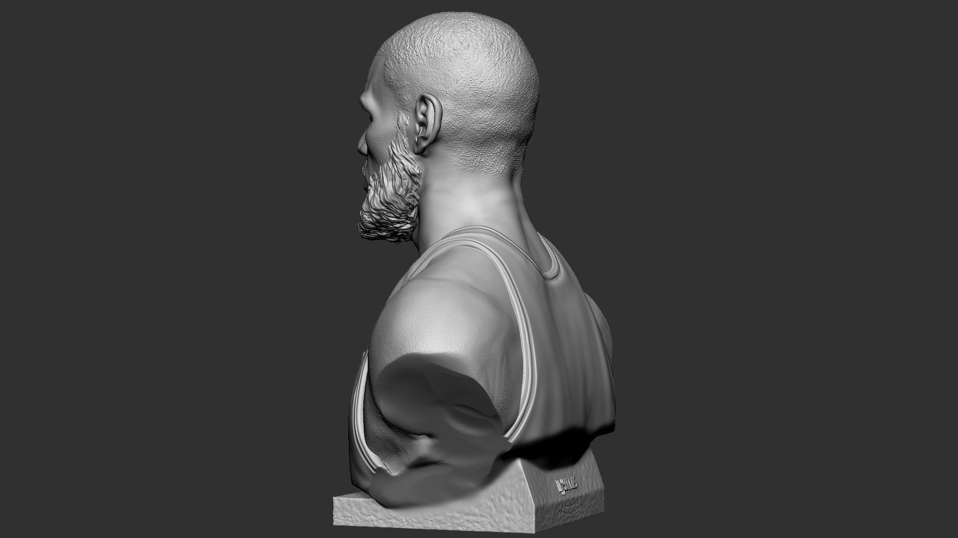 Lebron James 3D print model_3