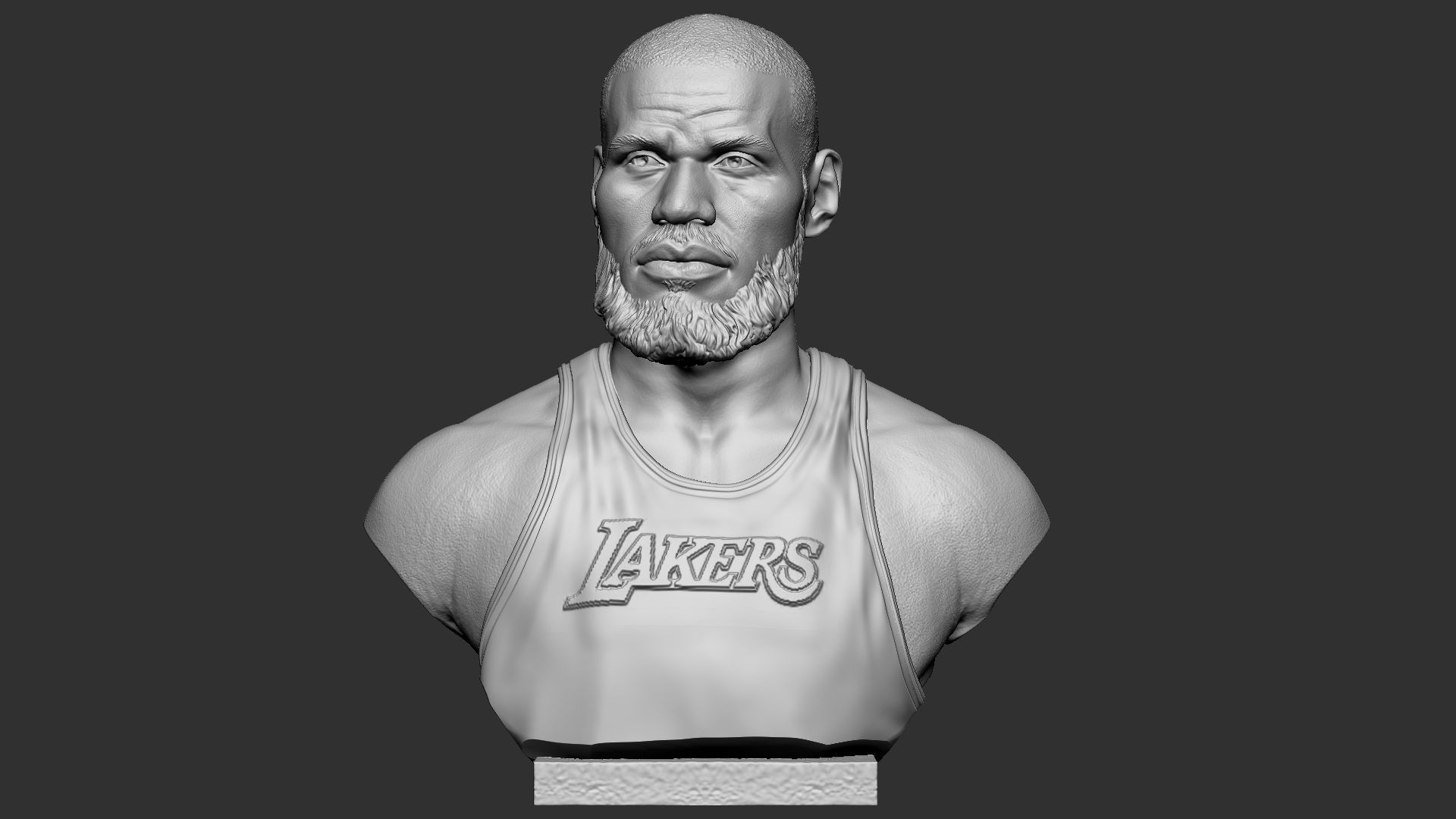 Lebron James 3D print model_2