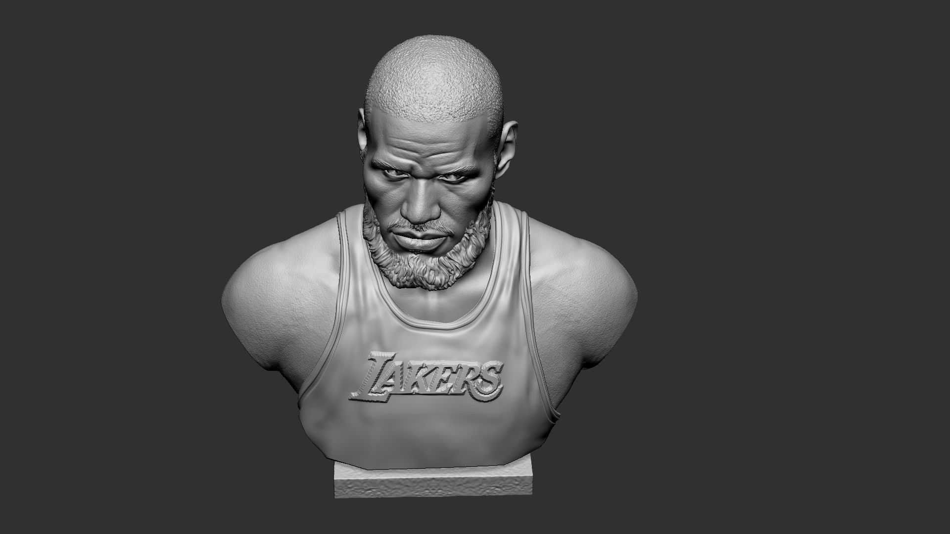 Lebron James 3D print model_27