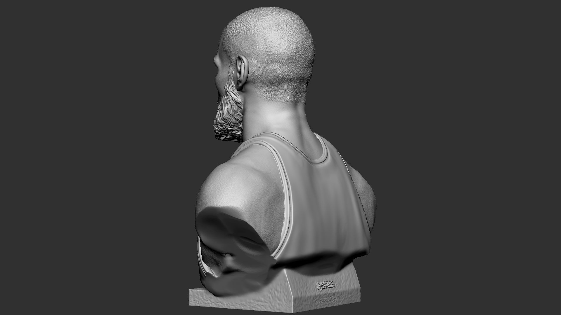 Lebron James 3D print model_4