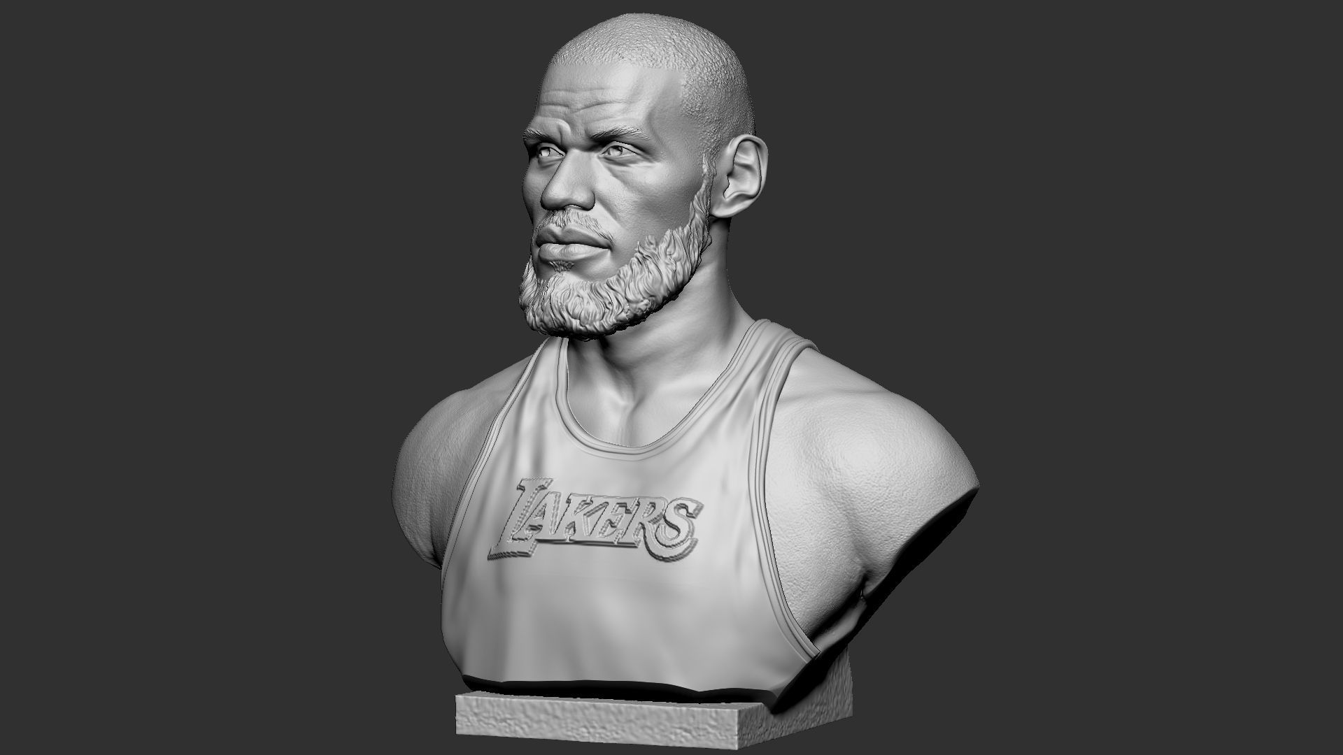 Lebron James 3D print model_25