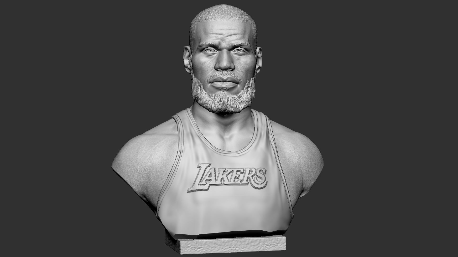 Lebron James 3D print model_22