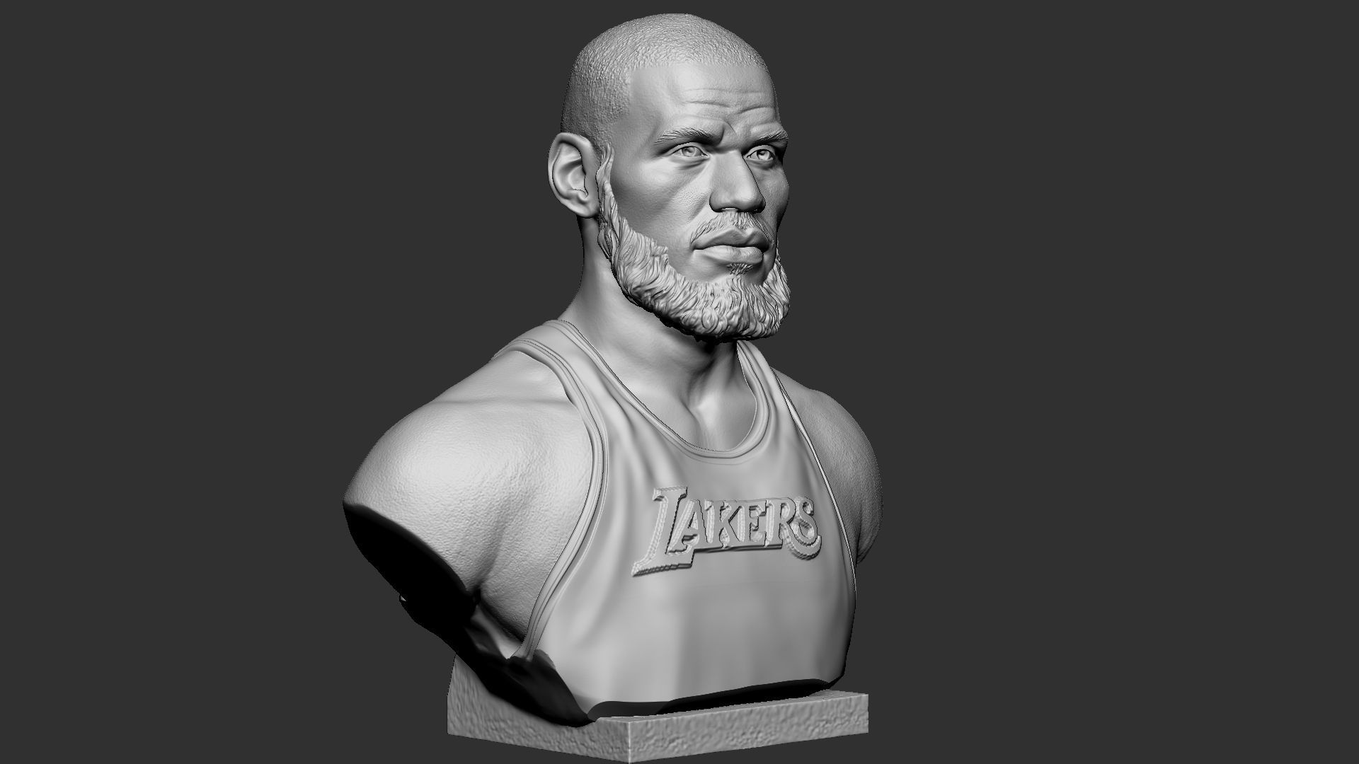 Lebron James 3D print model_20
