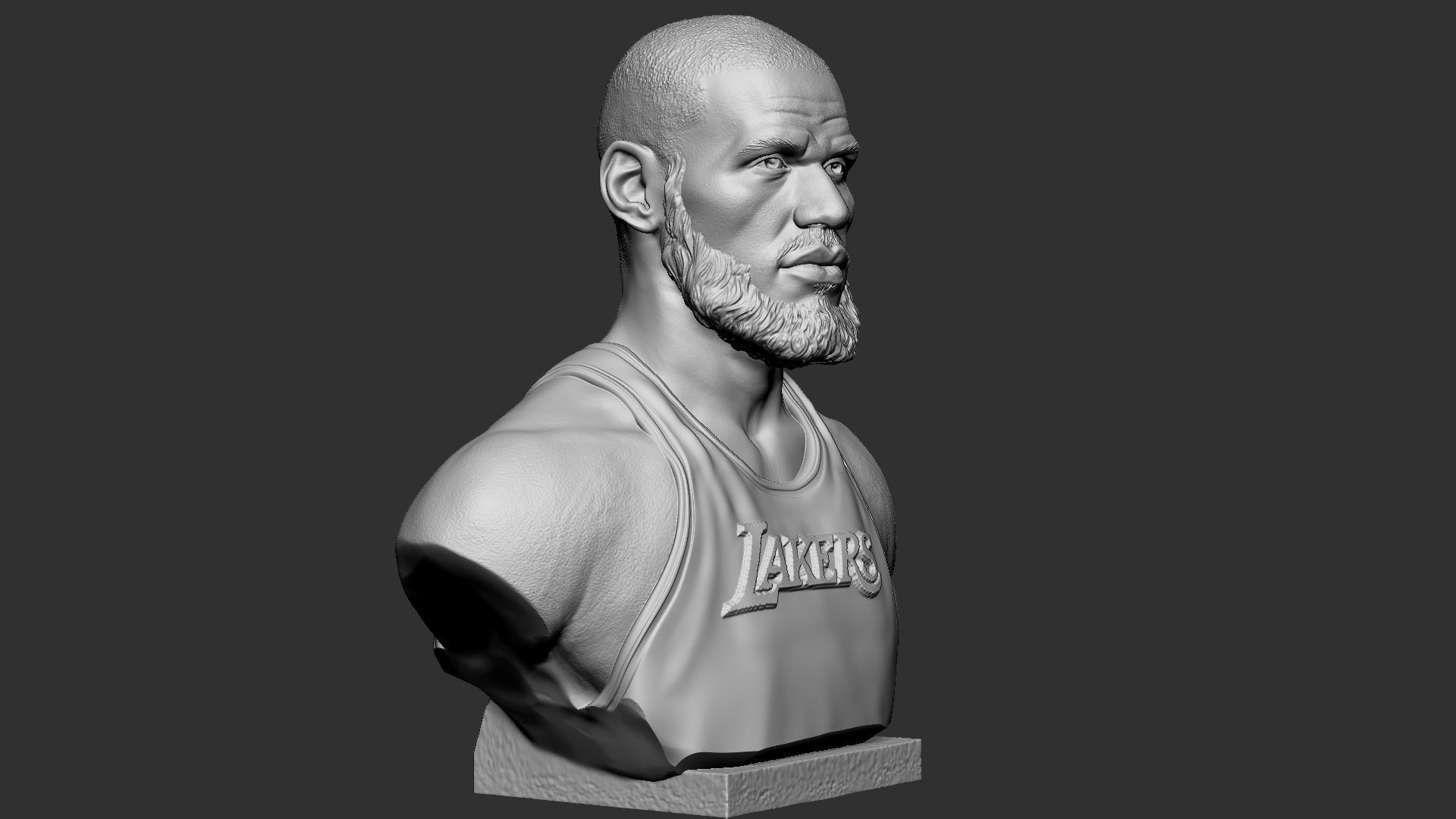 Lebron James 3D print model_19