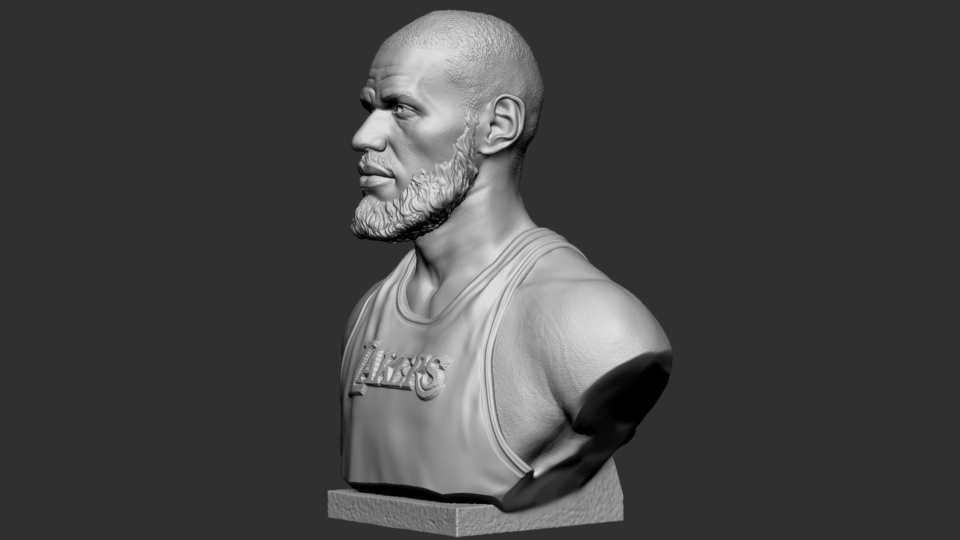 Lebron James 3D print model_38