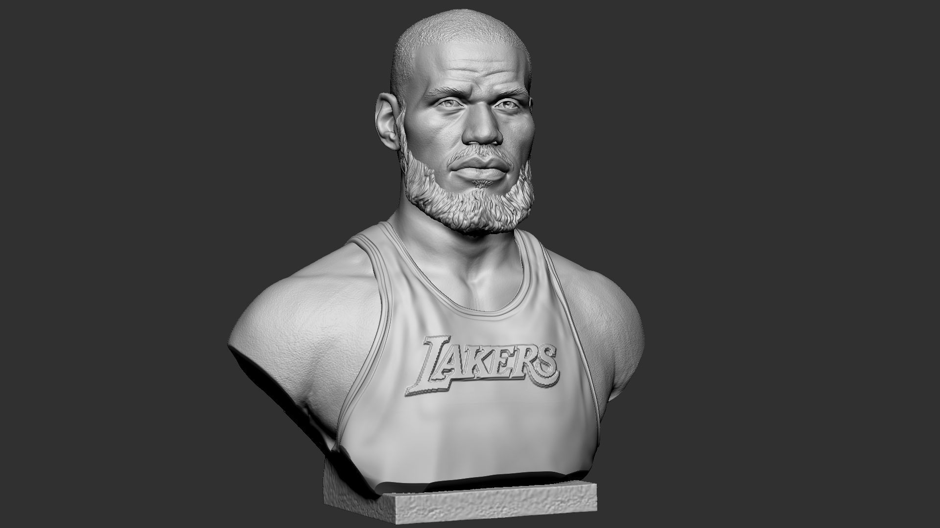 Lebron James 3D print model_21