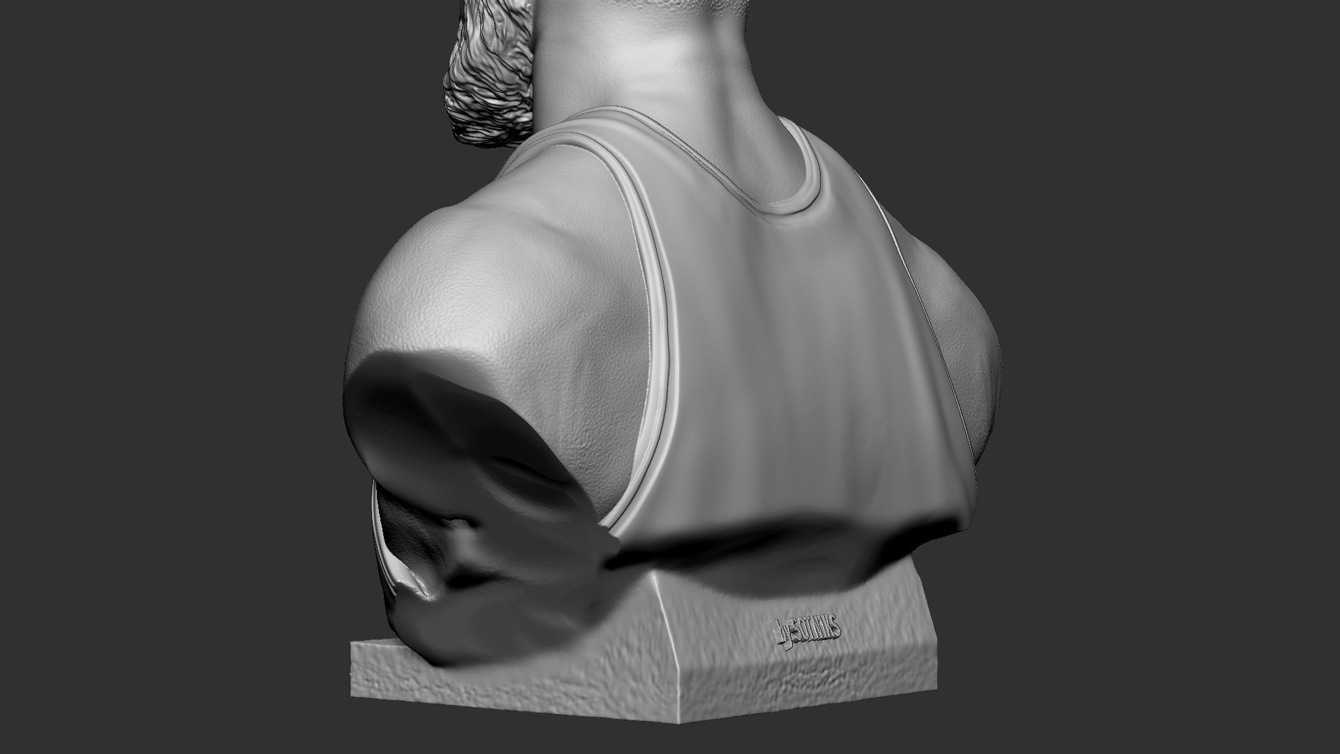 Lebron James 3D print model_24