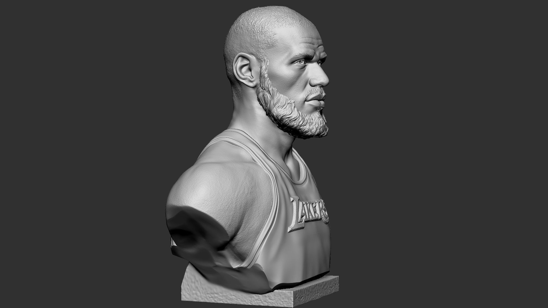 Lebron James 3D print model_18