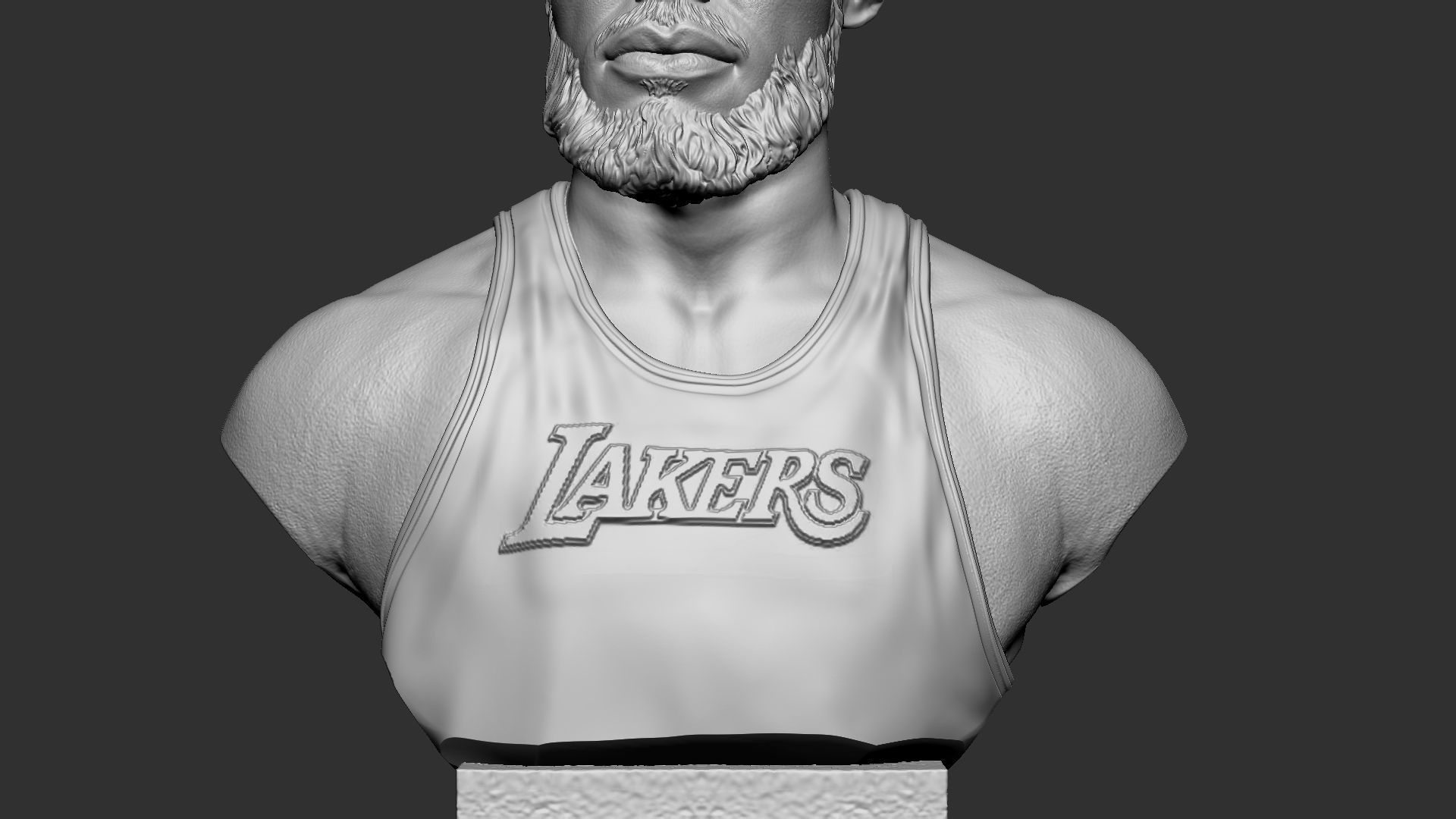 Lebron James 3D print model_23