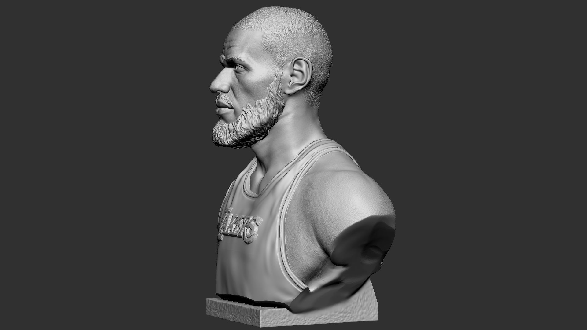 Lebron James 3D print model_39