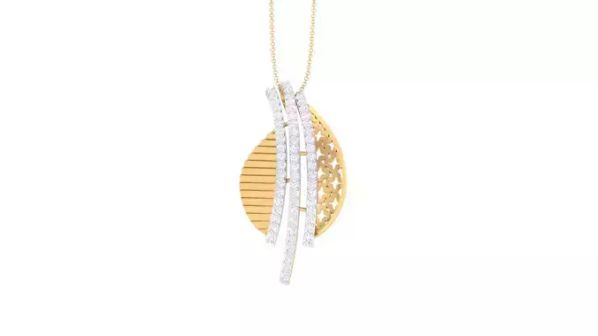 Women Pendant 3dm STL OBJ FBX Renders Details