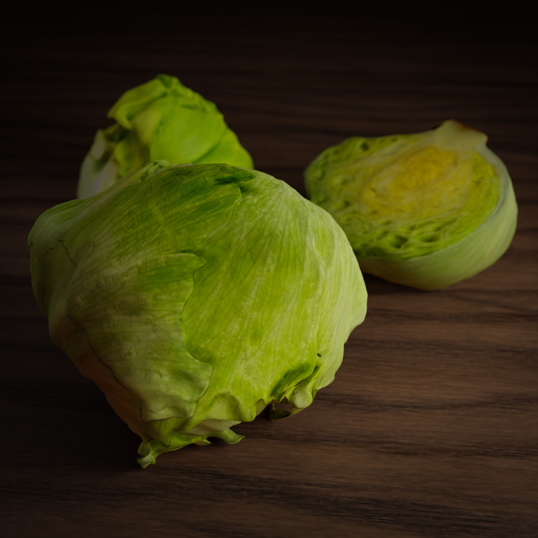 Iceberg Lettuce - 3D Scan 3D model_7