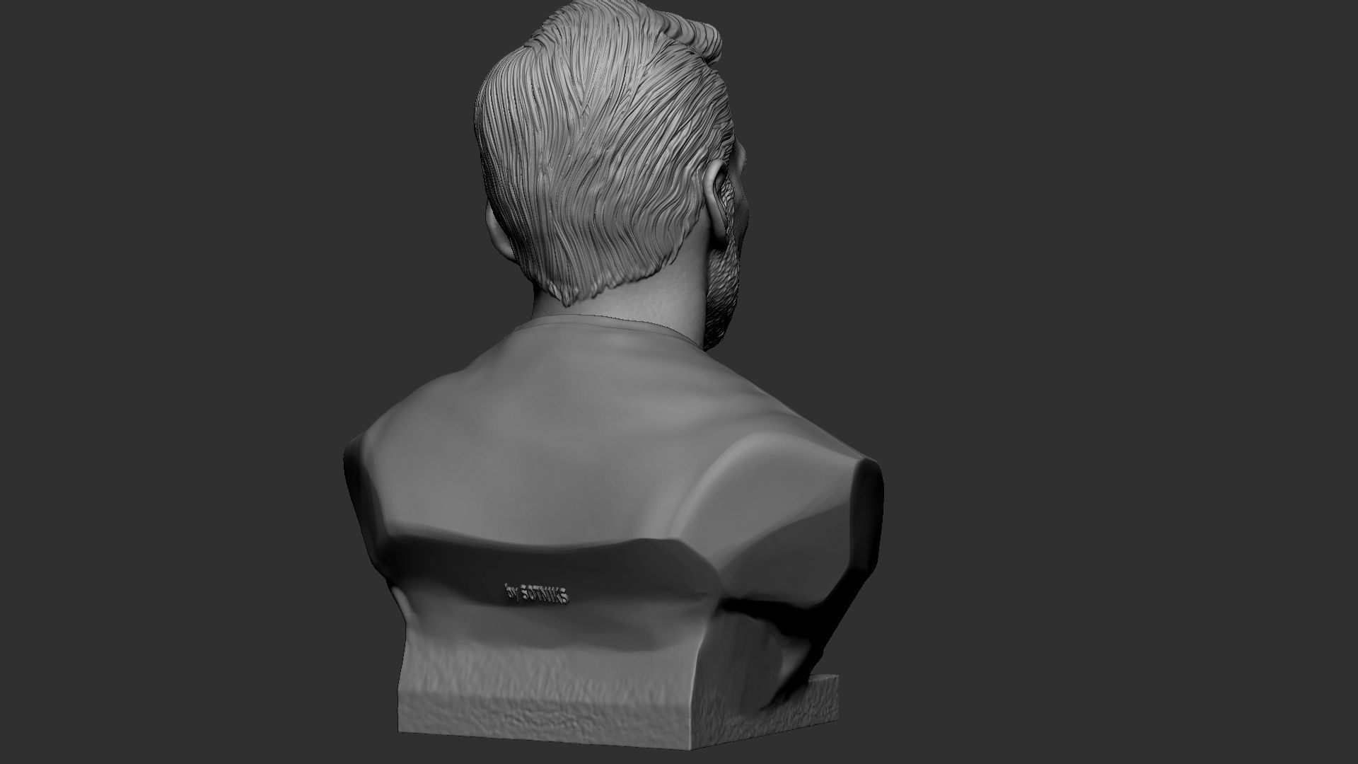 Lionel Messi 3D print model_10