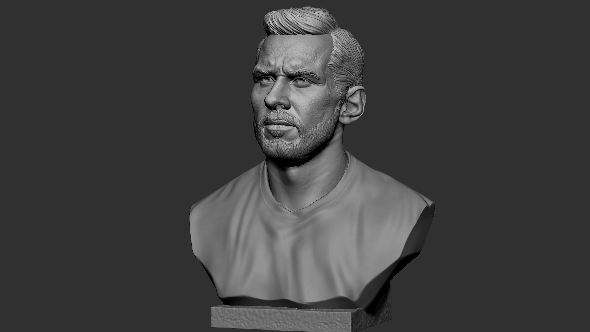 Lionel Messi 3D print model_24