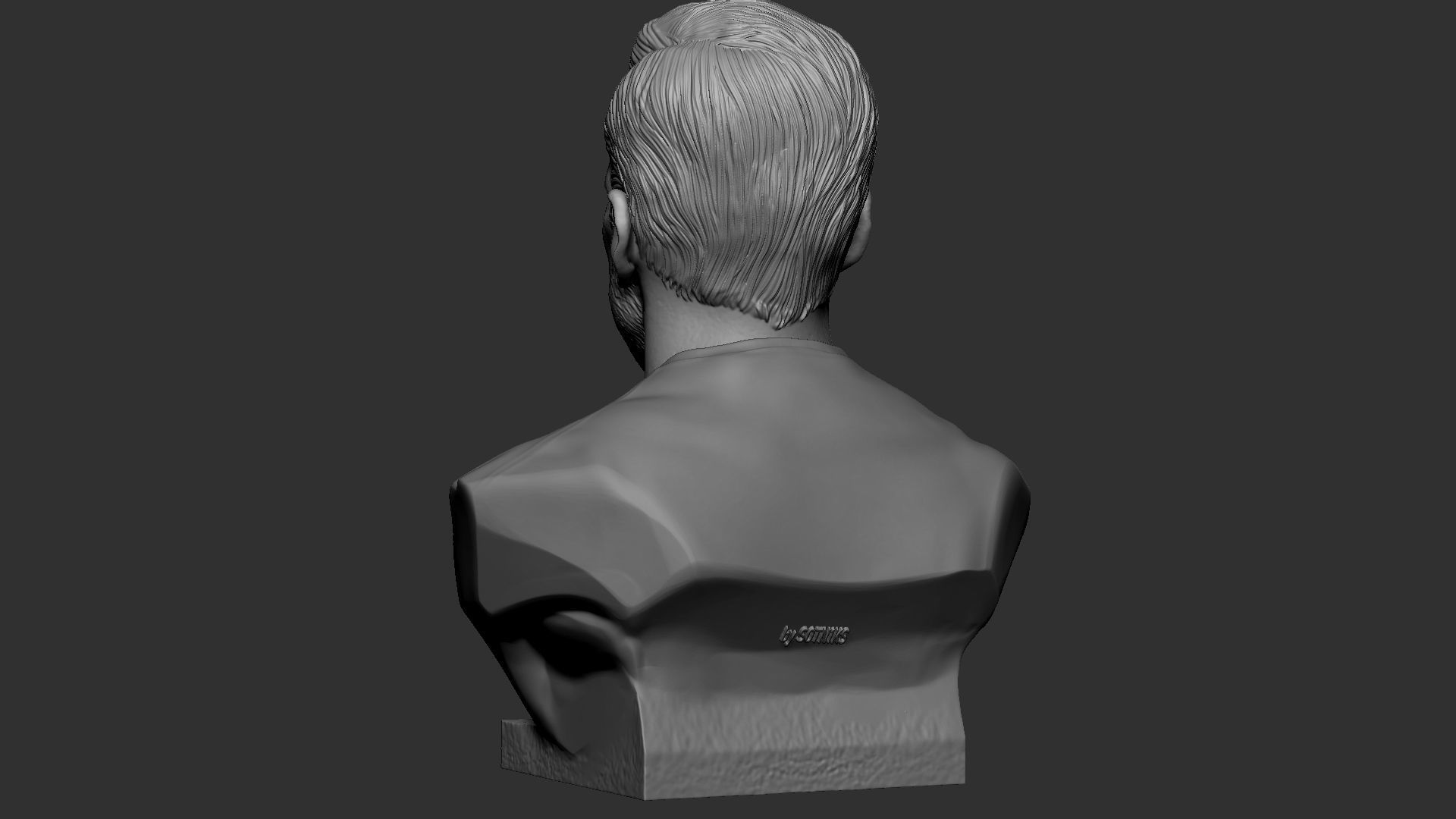 Lionel Messi 3D print model_6