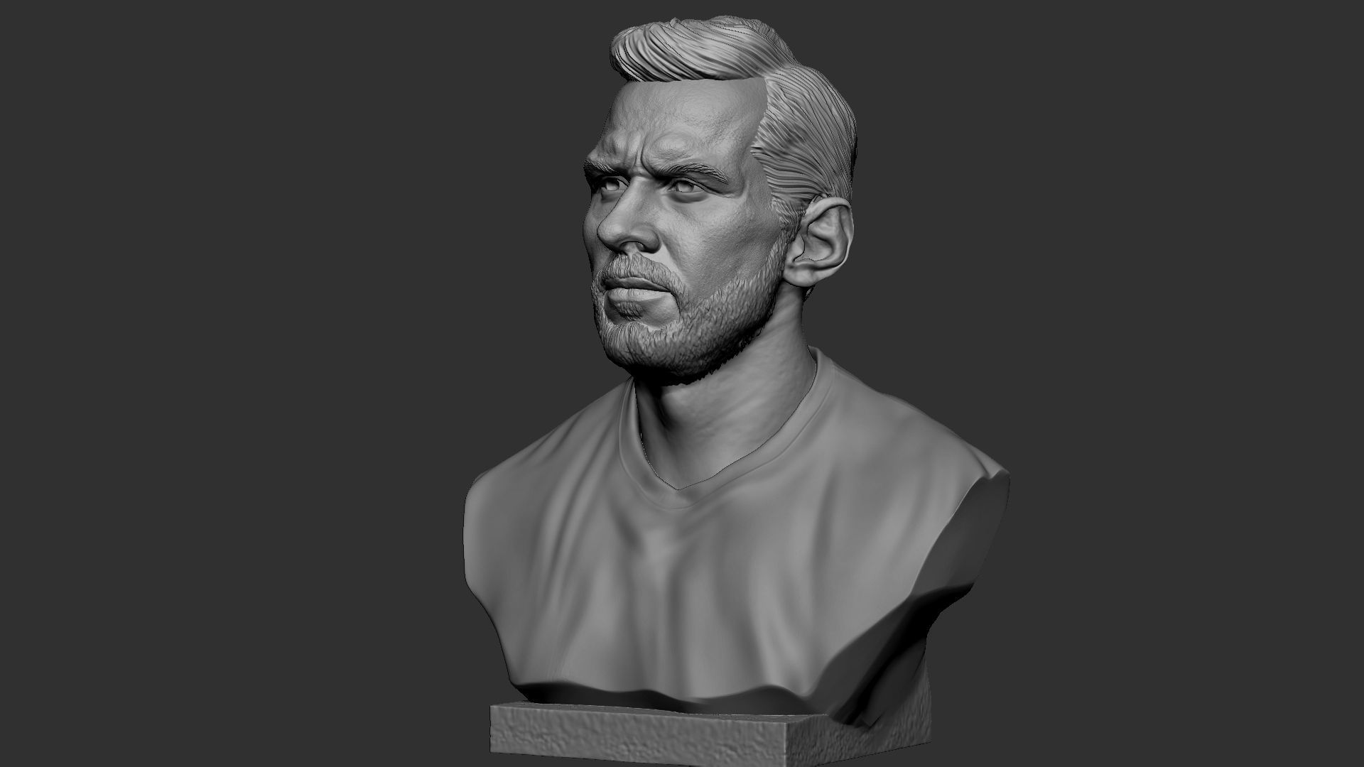 Lionel Messi 3D print model_32