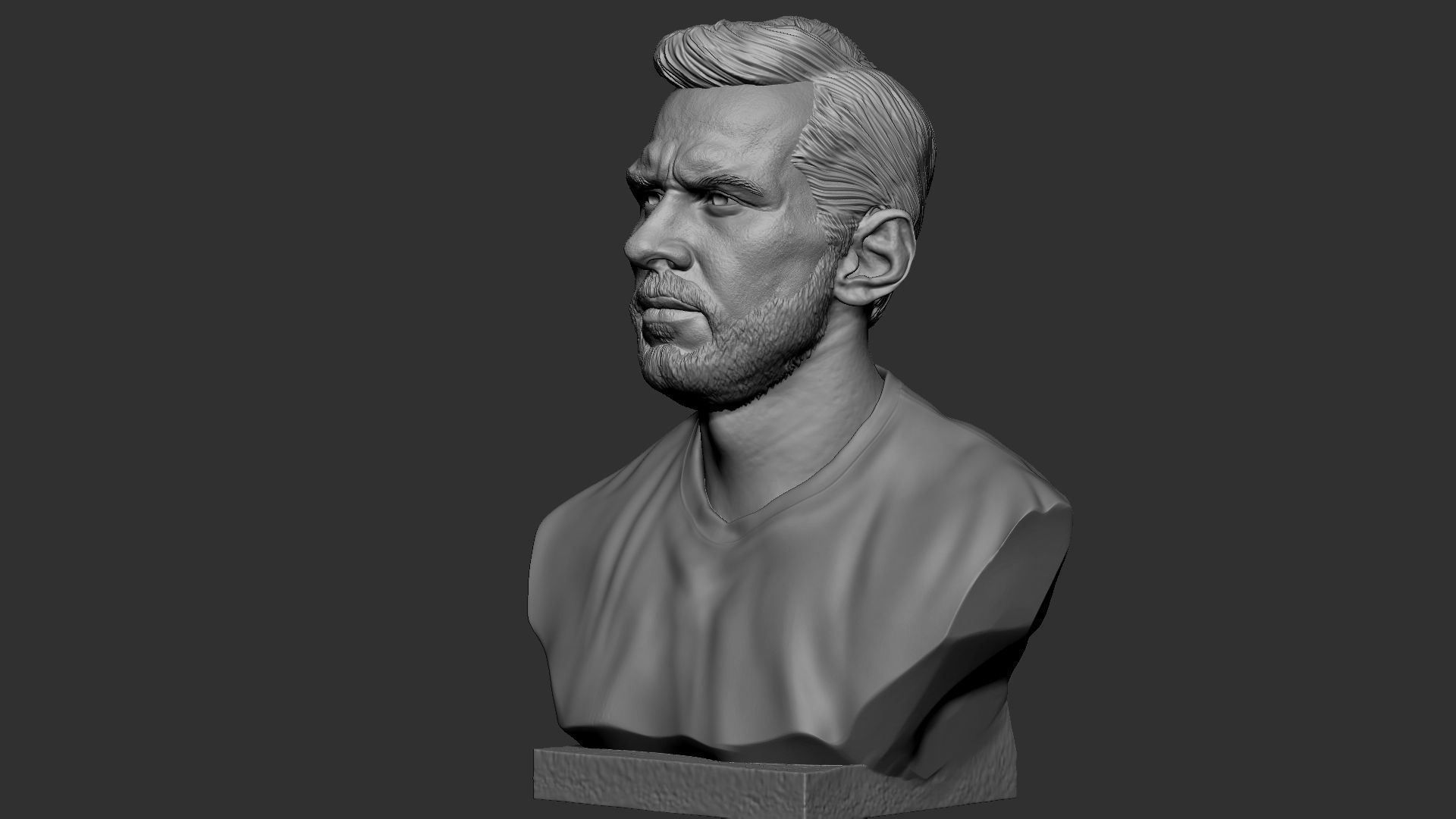 Lionel Messi 3D print model_33