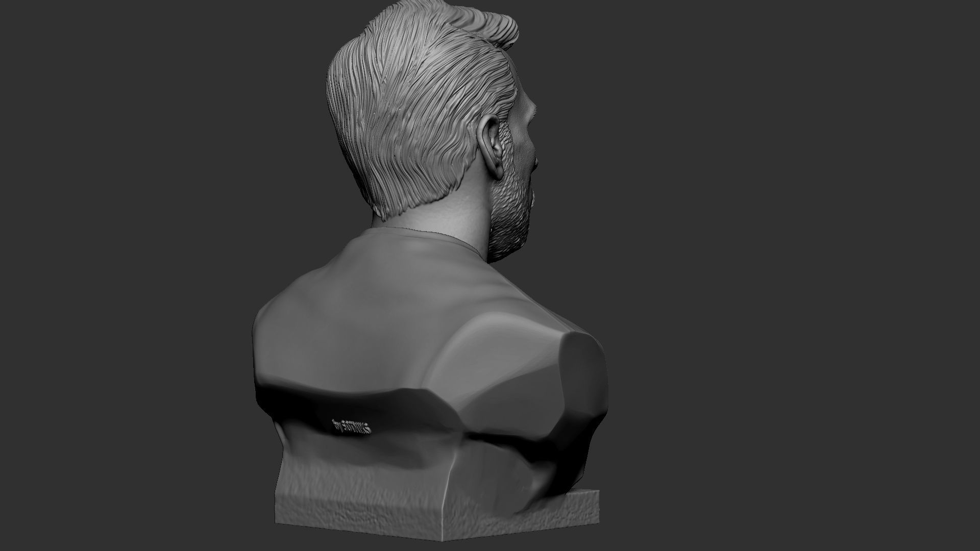 Lionel Messi 3D print model_11