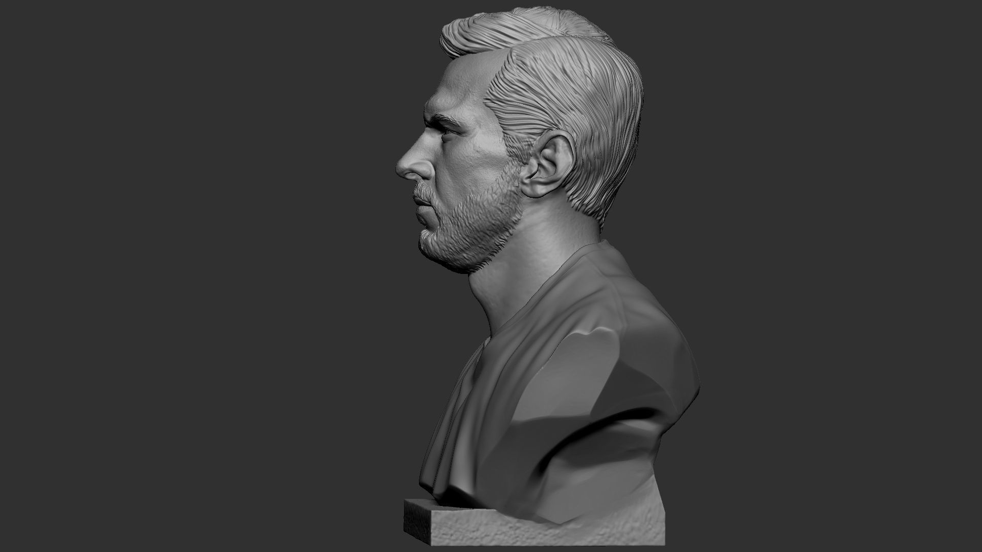 Lionel Messi 3D print model_36