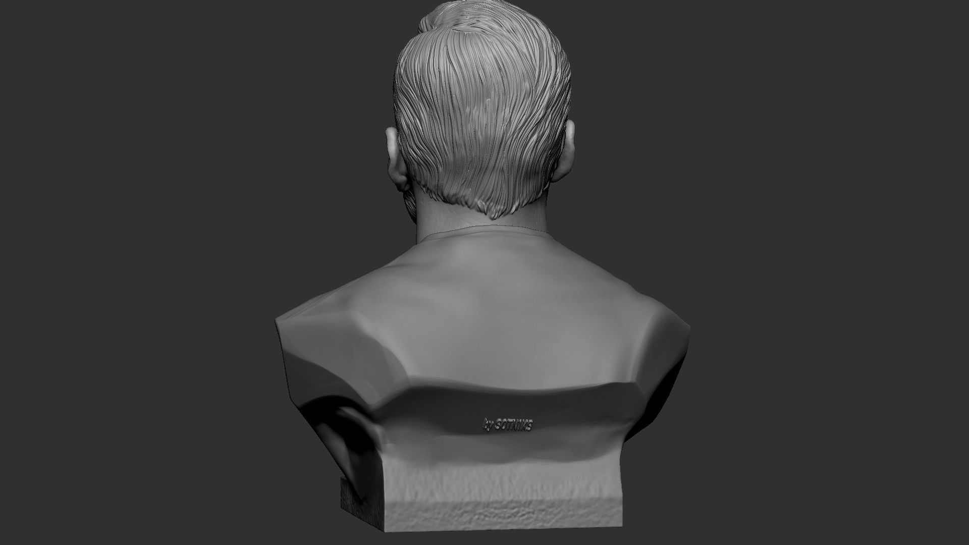 Lionel Messi 3D print model_7