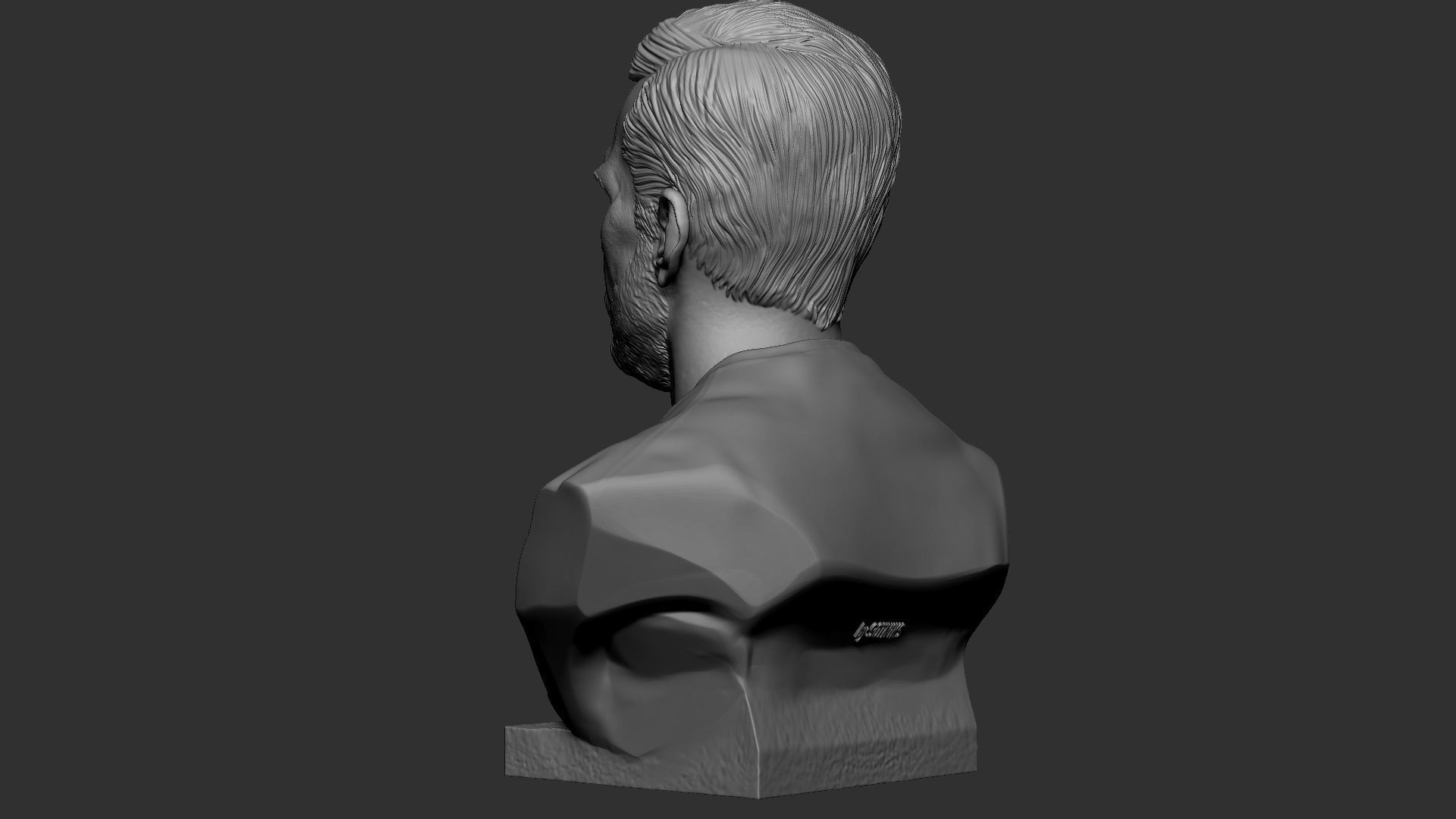 Lionel Messi 3D print model_4