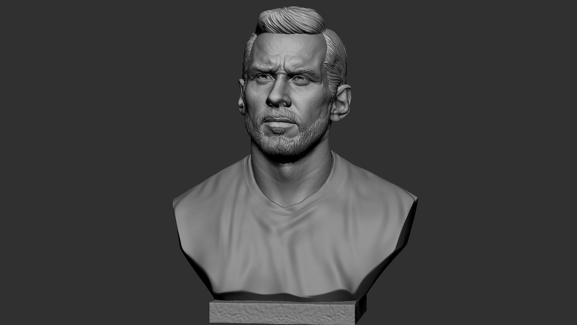 Lionel Messi 3D print model_12