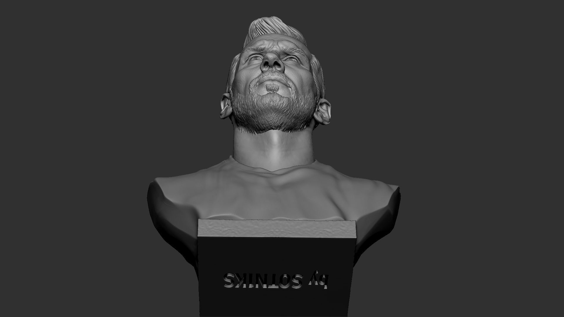 Lionel Messi 3D print model_31