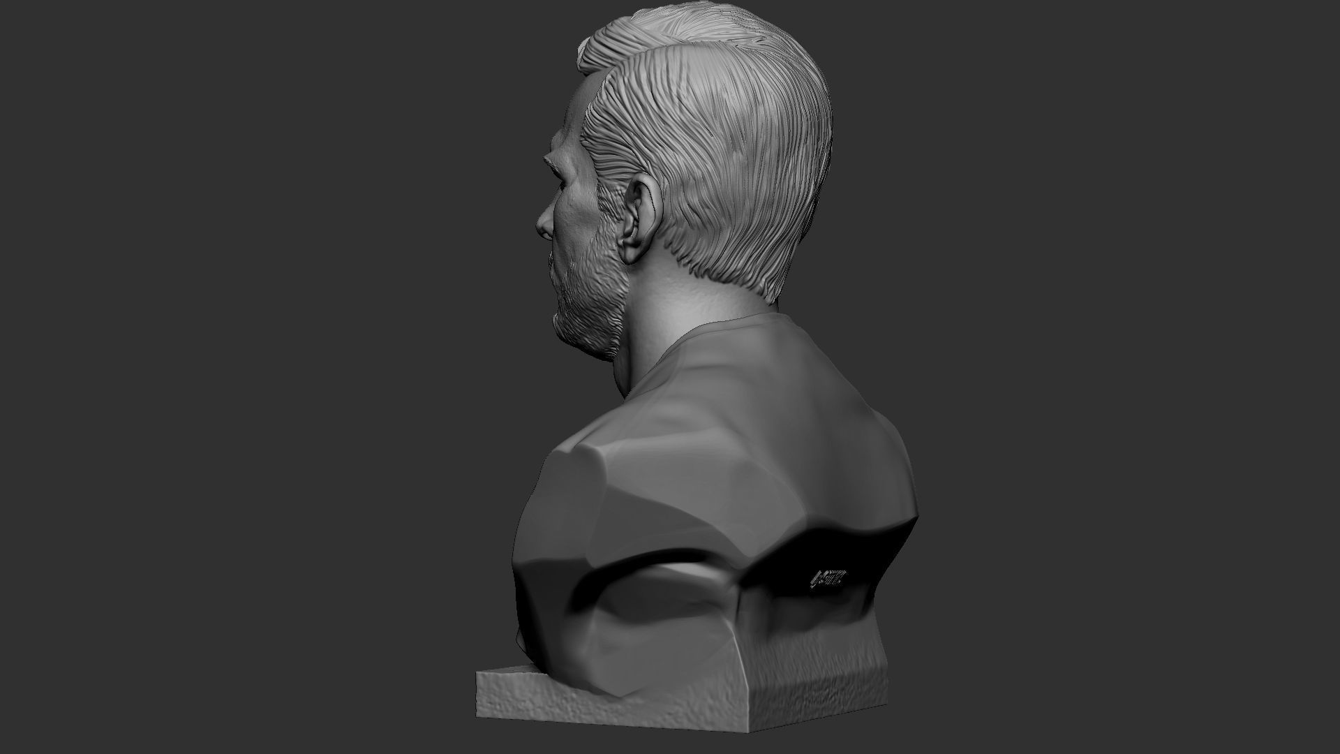 Lionel Messi 3D print model_3