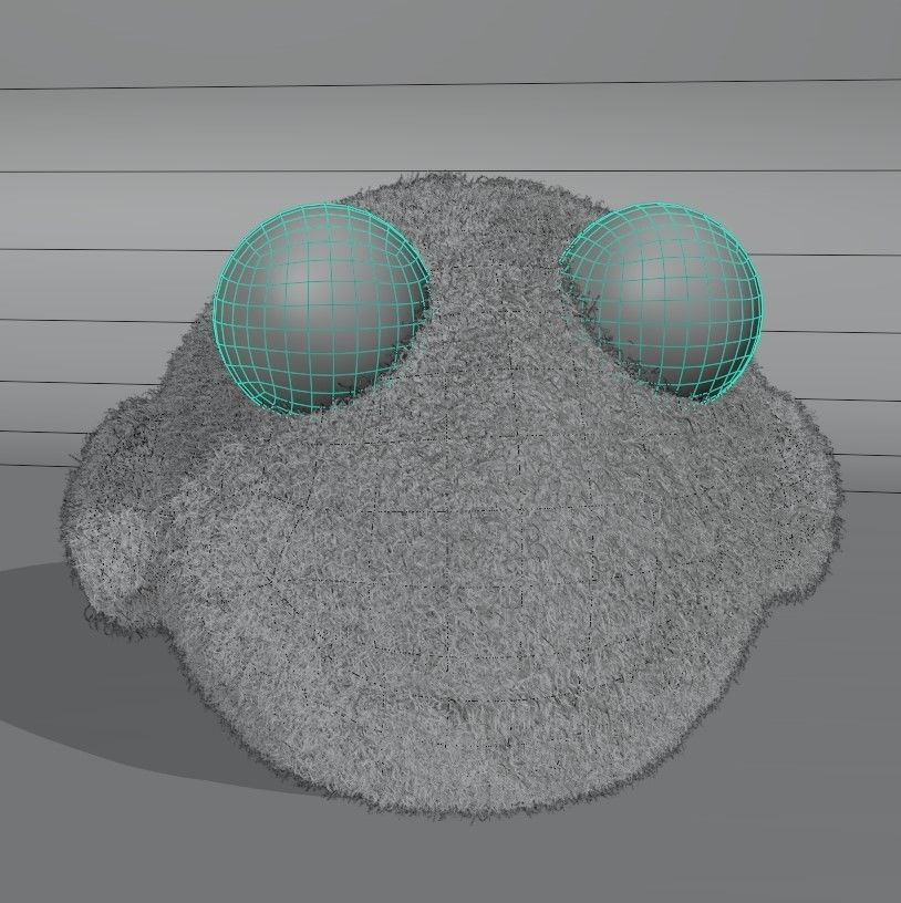 Purple plushie Free 3D model_3