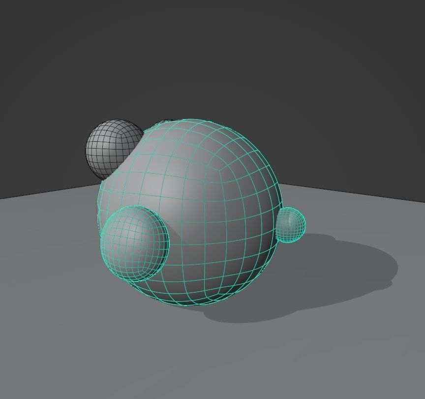 Purple plushie Free 3D model_4