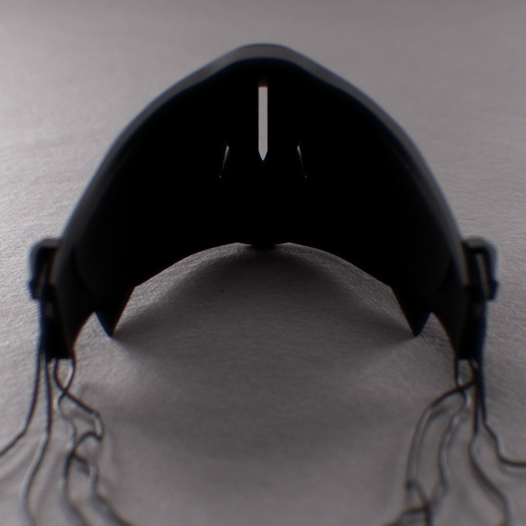 metal mask 2 3D print model_11