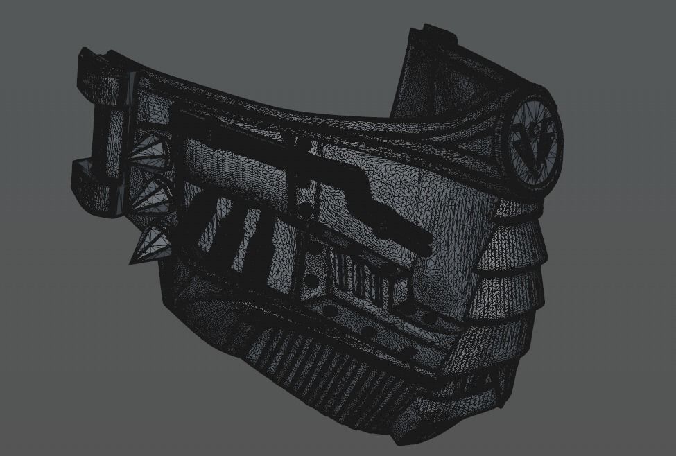 metal mask 2 3D print model_16