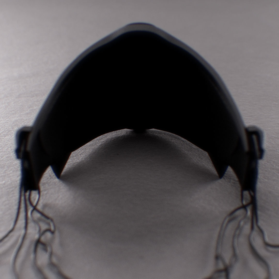 metal mask 2 3D print model_7