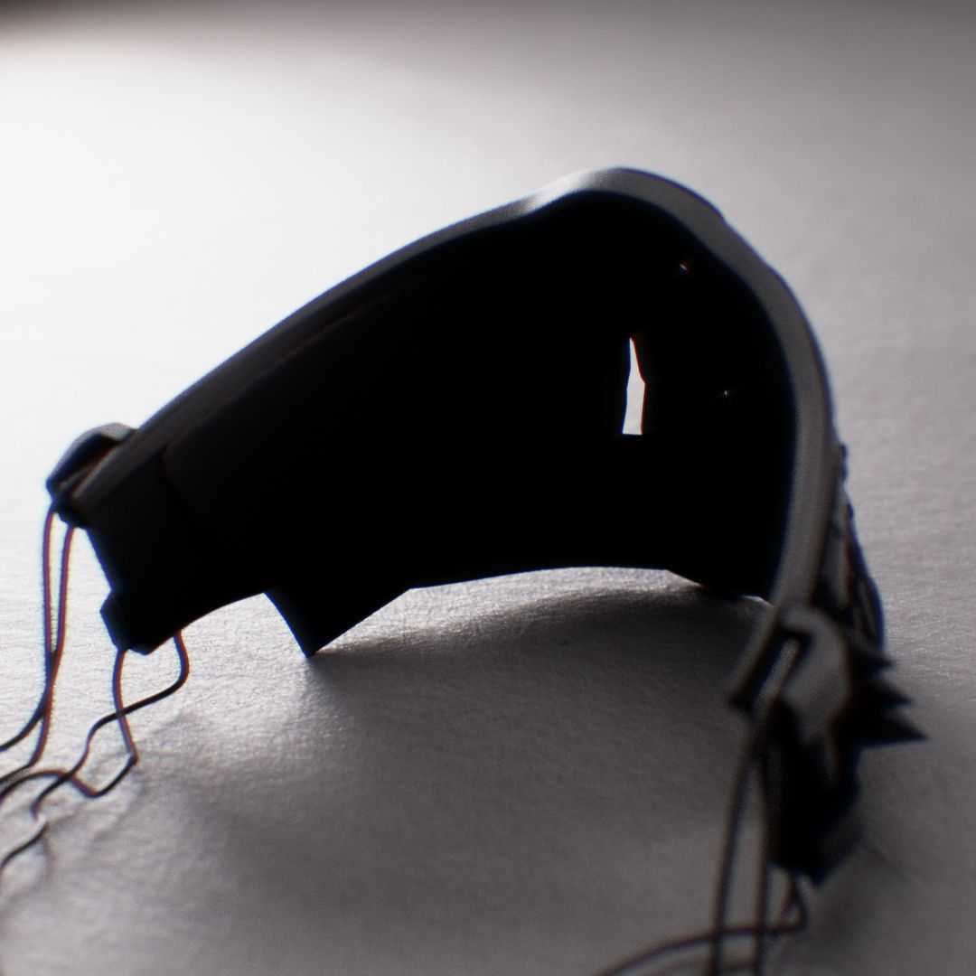 metal mask 2 3D print model_10