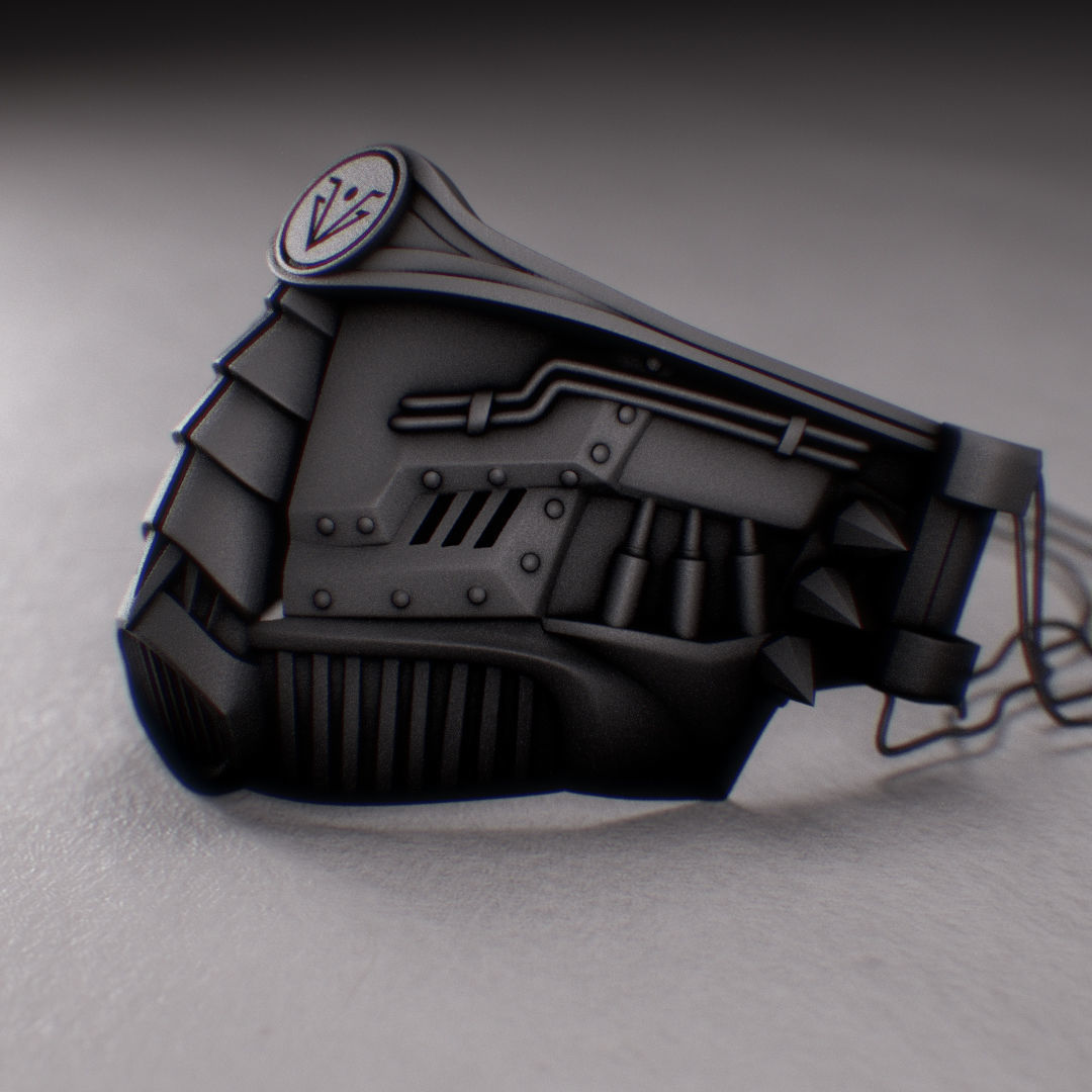 metal mask 2 3D print model_3