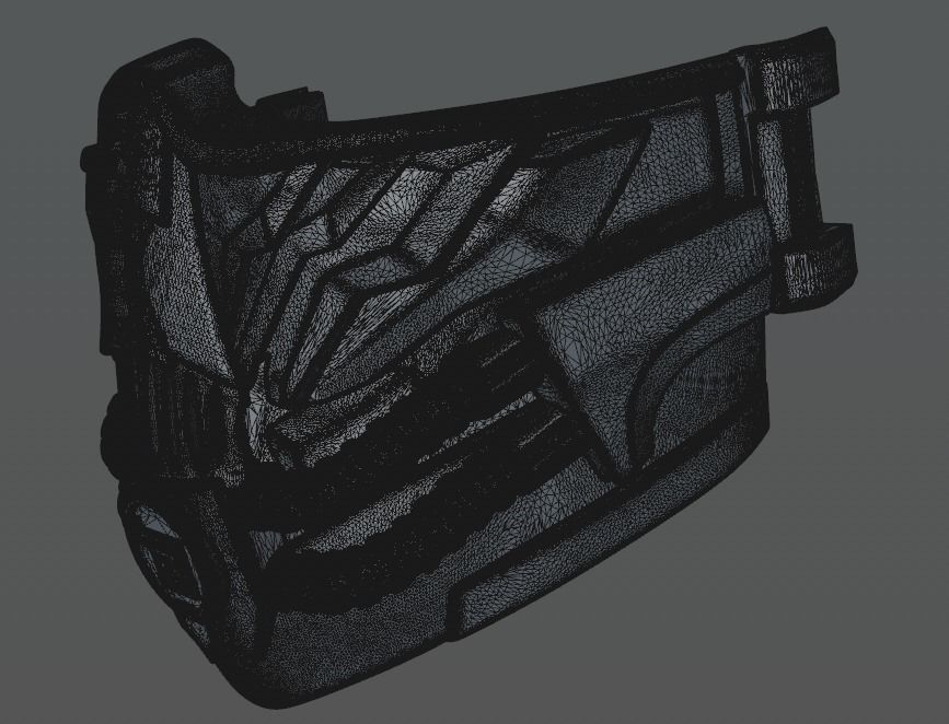 metal mask 4 3D print model_15