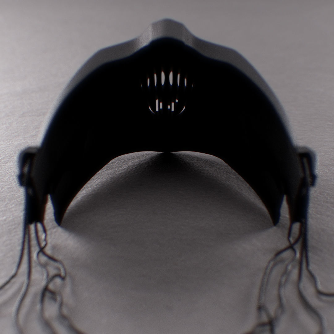 metal mask 4 3D print model_10
