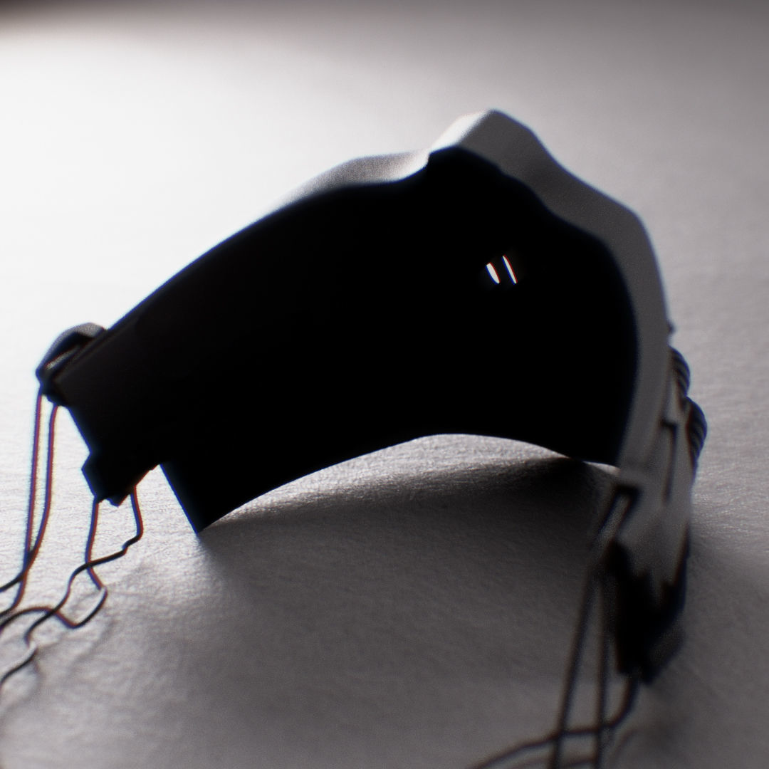 metal mask 4 3D print model_5