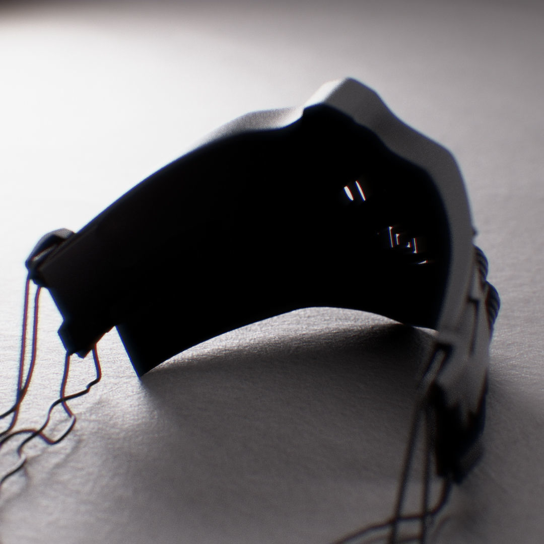 metal mask 4 3D print model_9