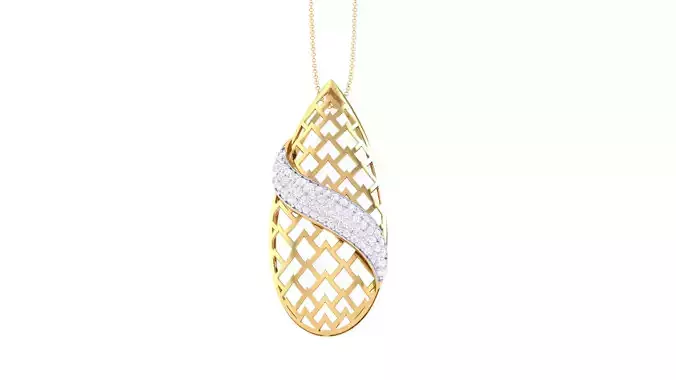 Women Pendant 3dm STL OBJ FBX Renders Details 3D print model