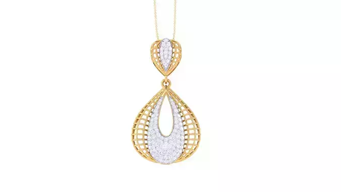 Women Pendant 3dm STL OBJ FBX Renders Details