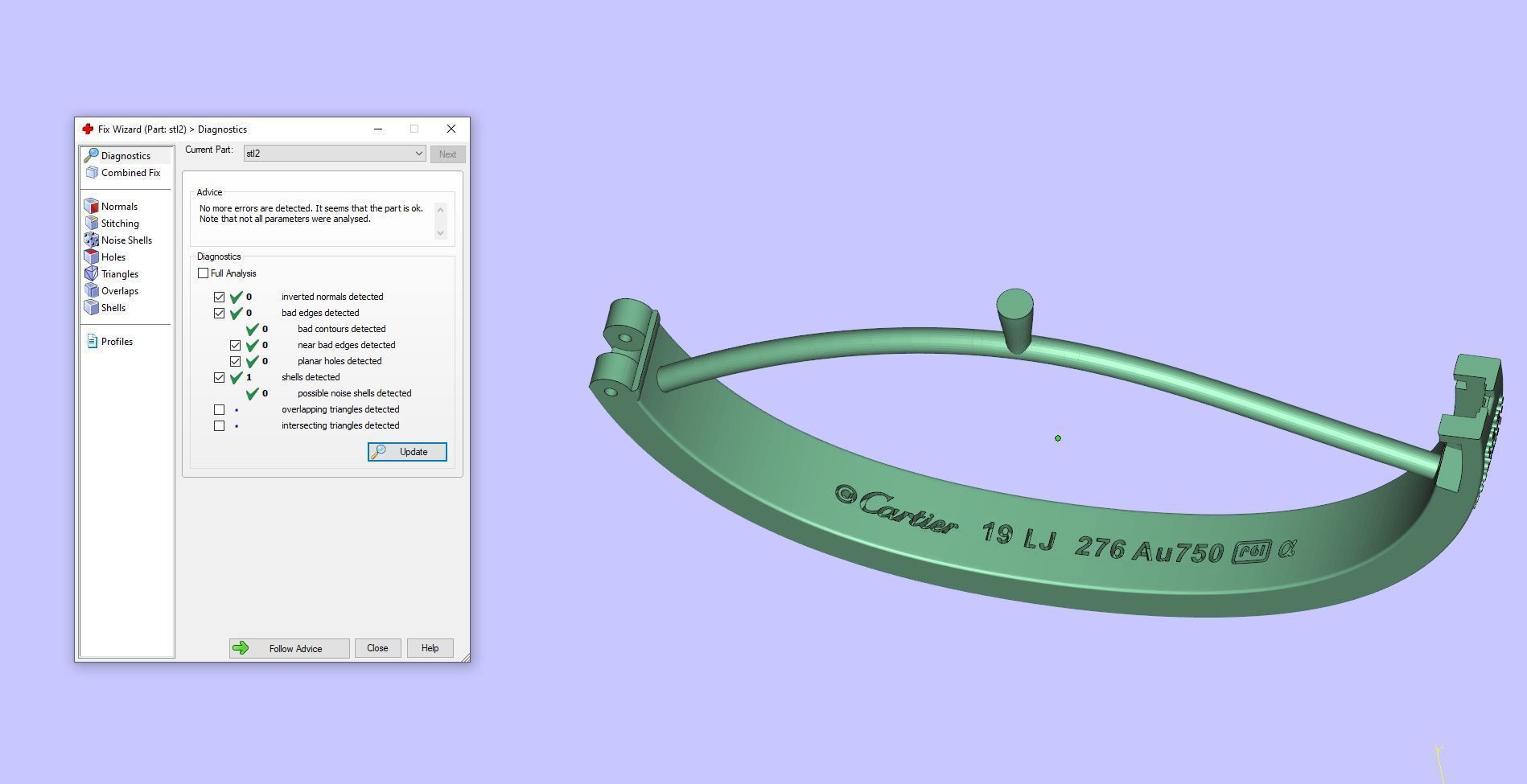 Gold N978 3D print model_11