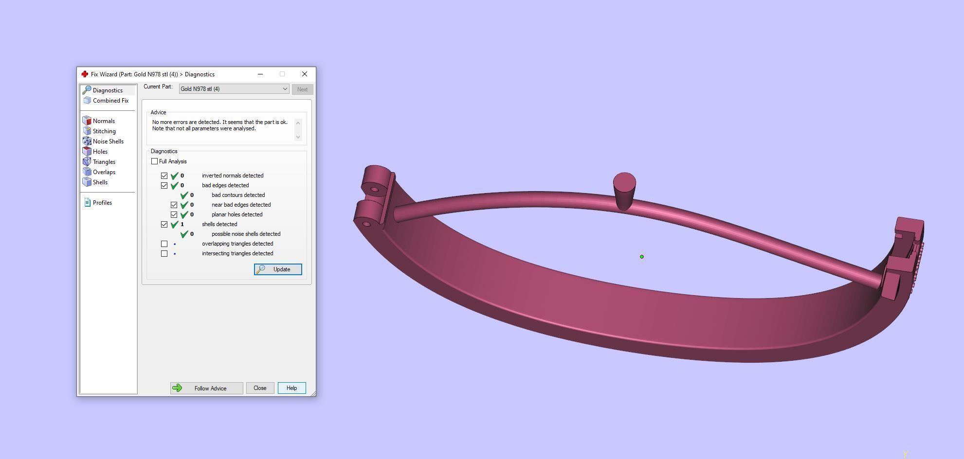 Gold N978 3D print model_12