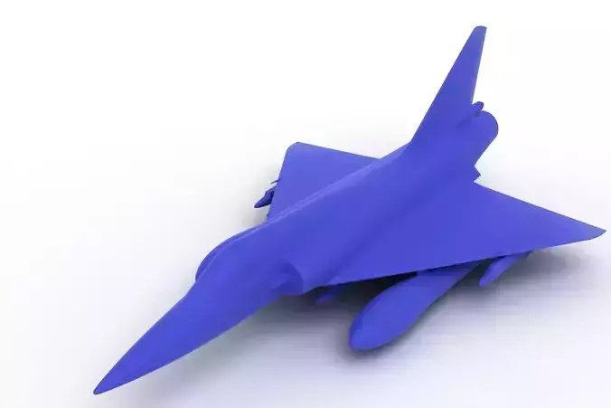 Mirage 2000 - 3d print model 3D print model
