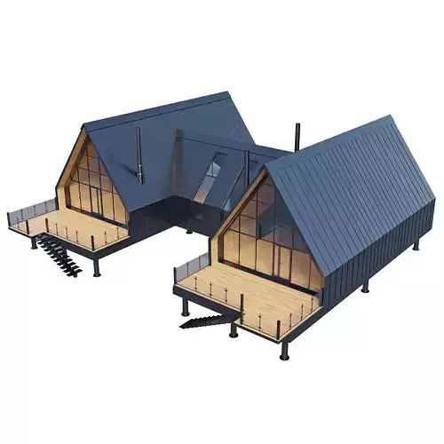 Forest Double Barnhouse