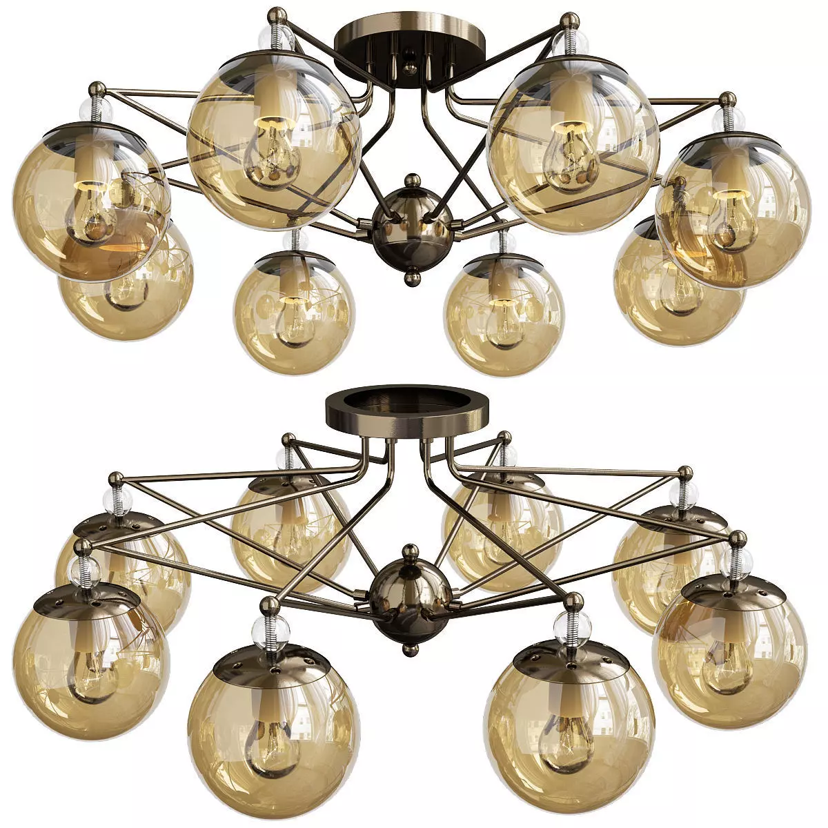 Arte Lamp ENIGMA Low-poly 3D model_0